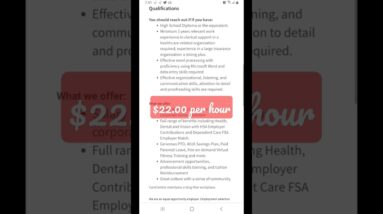 Care Centric Pays $22.00 per hr. / Remote Document Coordinator work from home job review