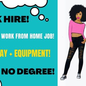 Quick Hire Work From Home Job Data Entry Online Job Weekly Pay + Equipment Provided Work At Home Job