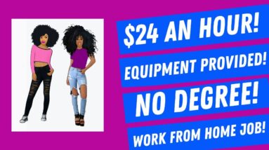 $24 An Hour! + Equipment Work From Home Job No Degree Dispatchers Needed Work From Home Job