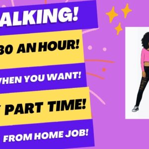 No Talking Work From Home Job | $20 - $30 An Hour | Very Part Time Work At Home Job Hiring Now