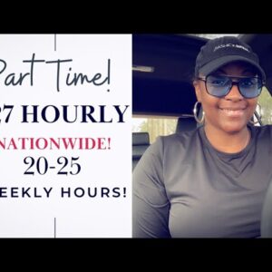 GOOD PAY!! *PART TIME* $27 HOURLY! NATIONWIDE! NEW WORK FROM HOME JOB