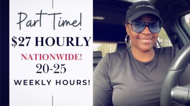 GOOD PAY!! *PART TIME* $27 HOURLY! NATIONWIDE! NEW WORK FROM HOME JOB