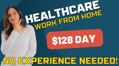 NO EXPERIENCE NEEDED! Healthcare Work From Home Job Scanning Documentation | $128 Day | No Degree