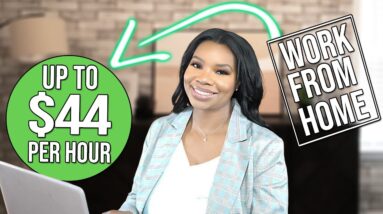 🤑 Up to $44/Hour! 3 Companies That Offer High-Paying Work From Home Temp Jobs for Remote Workers!