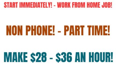 Get Paid To Do Office Admin Task  No Phone Part Time Online Job $28 - $36 An Hour Work From Home Job