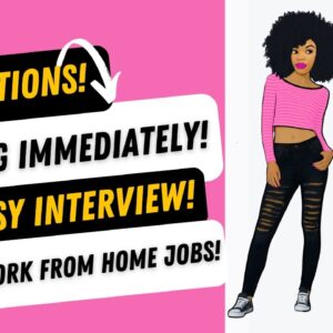 8 Positions Hiring Immediately!  Easy Interviews | Work From Home Jobs | Equipment Provided