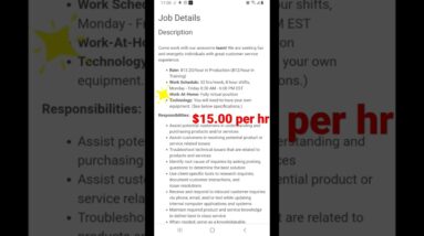 Inktel Pay $15.00 per hr / work at home review