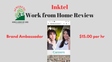 Inktel Pays $15.00 per hr | Work from Home Review