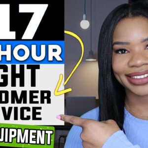 NEED A NIGHT JOB? $17 HOURLY NIGHT ONLINE JOBS! FREE EQUIPMENT PROVIDED! NIGHT WORK FROM HOME JOBS