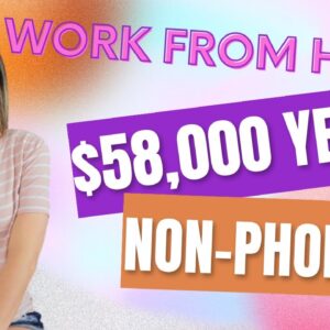 NON-PHONE Work From Home Job Responding To Social Media Posts | Estimated $58,000+ Year | No Degree