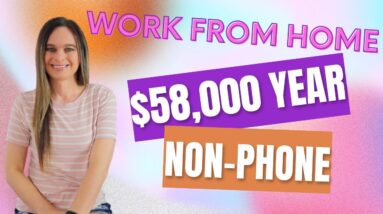 NON-PHONE Work From Home Job Responding To Social Media Posts | Estimated $58,000+ Year | No Degree