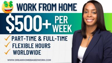 🔥FLEXIBLE PART TIME VIRTUAL RECEPTIONIST ONLINE JOBS AT HOME|  REMOTE JOBS WORLDWIDE 2023