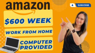 AMAZON Hiring Seasonal $600 Week + COMPUTER Provided & No Degree Needed Work From Home Job | USA