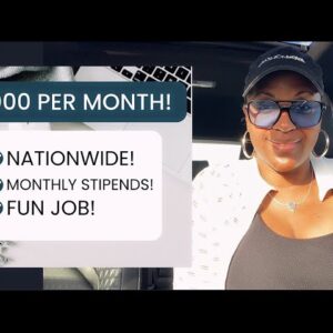 $5000 PER MONTH! FUN WORK FROM HOME JOB! NATIONWIDE! INTERNET & PHONE STIPEND, FULL TIME!