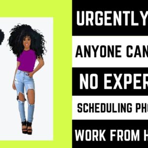 Urgently Hiring Easy Work From Home Job Anyone Can Do This Scheduling Appointments For Photoshoots
