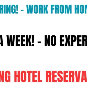 Still Hiring! Work From Home Job $800 A Week Online Job No Experience Booking Hotel Reservations