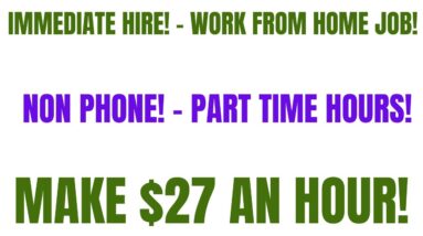 Immediate Hire! Non Phone Work From Home Job | $27 An Hour! No Degree Online Job Hiring Now!