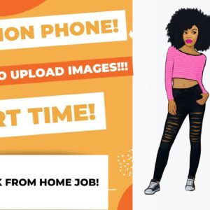 Run!!!!!!!!!!!!!! Easy Peasy Non Phone Get Paid To Upload Images Part Time Work From Home Job!