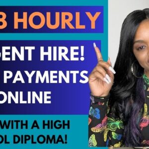 $25-$28 PER HOUR TO POST PAYMENTS ONLINE I WORK FROM HOME JOBS URGENTLY HIRING!