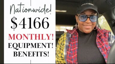 Earn $4166 Per Month From ANYWHERE In The US! EQUIPMENT, & Benefits! Full Time Work From Home Job