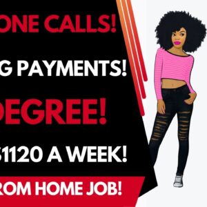 No Phone Calls! Post Payments!!! Up To $1120 A Week Work From Home Job Hiring Now Online Job