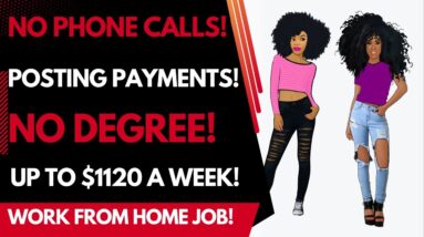 No Phone Calls! Post Payments!!! Up To $1120 A Week Work From Home Job Hiring Now Online Job