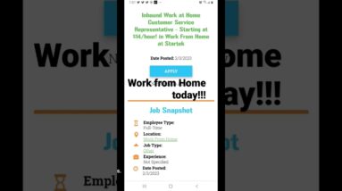Startek starting $14 per hr / work from home review #shorts