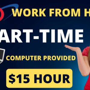 AAA Hiring Again! Remote Part-Time EVENINGS /WEEKENDS | $15 Hour + Paid Training & Computer Provided