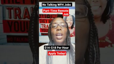 Urgently Hiring!!! $14-$18 Per Hour!!! They Will Train You!! No Phone Jobs!#shorts