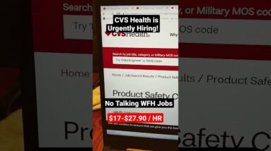 Urgently Hiring!!! $17-$27.90 Per Hour!!! Non Phone Remote Jobs 2023#shorts