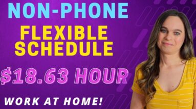 Non-Phone FLEXIBLE SCHEDULE Work From Home Job Reviewing Chargeback Documentation |Up To $18.63 Hour