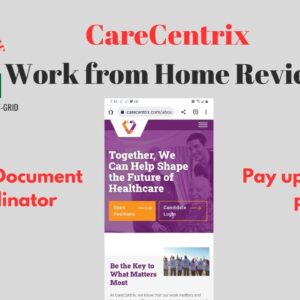 CareCentrix Pays up to $22 per hour | Remote Document Coordinator Work from Home Review