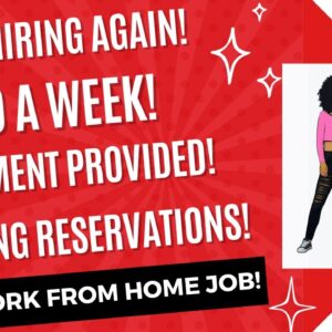 Hilton Hiring Again!  Work From Home Job $600 A Week + Equipment Provided Booking Reservations