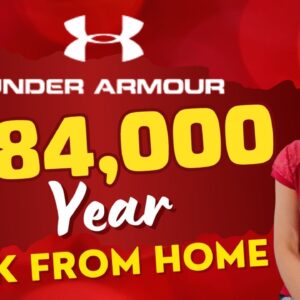 Under Armour Hiring $61,000 To $84,000 Year Remote Work From Home Customer Service Supervisor | USA