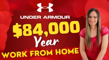 Under Armour Hiring $61,000 To $84,000 Year Remote Work From Home Customer Service Supervisor | USA