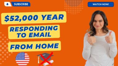 Estimated $48,000 To $52,000 Year Responding To Email From Home With No Degree Needed! USA Only