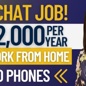💥HIRING! 2 FLEXIBLE ONLINE CHAT JOBS| REMOTE | NO PHONES| WORK FROM HOME