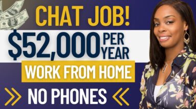 💥HIRING! 2 FLEXIBLE ONLINE CHAT JOBS| REMOTE | NO PHONES| WORK FROM HOME