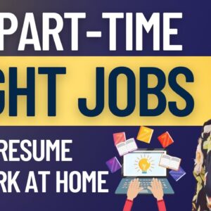 🔥 7 Flexible PART TIME Work from Home NIGHT JOBS Online | REMOTE JOBS 2023