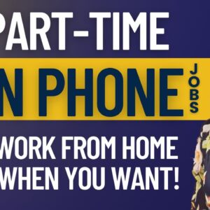 7 Remote PART TIME NON PHONE Work at Home Jobs Hiring Now