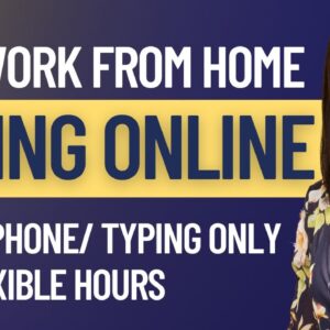 7 REMOTE TYPING JOBS ONLINE| DATA ENTRY| TRANSCRIPTION WORK AT HOME 2023