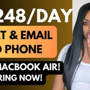 *FREE MACBOOK AIR*⬆️$248 PER DAY ONLINE JOB- CHAT & EMAIL ONLY (NO PHONE) *EXPIRES SOON* WFH