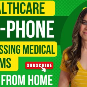 Non-Phone Healthcare Work From Home Job Processing Medical Claims | No Degree Needed | USA