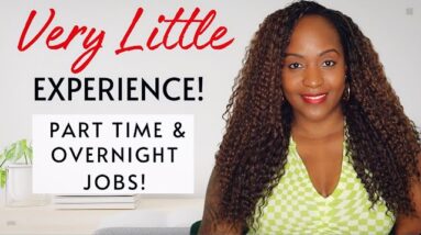 2 JOBS! Very LITTLE EXPERIENCE NEEDED! PART TIME & OVERNIGHT Work From Home Jobs, HIRING NOW!