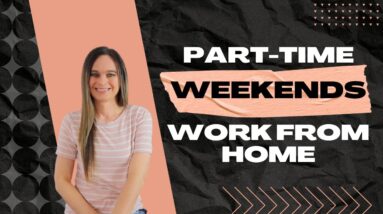 Part-Time WEEKENDS Work From Home Job With NO Degree Needed & Great Benefits | USA