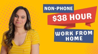 $25 To $38 Hour Non-Phone Work From Home Job Administrative For Huge Bank | No Degree Needed | USA