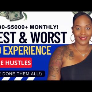 $300-$5000+ MONTHLY! NO EXPERIENCE Side Hustles That I've ACTUALLY Done! (Work From Home Included)