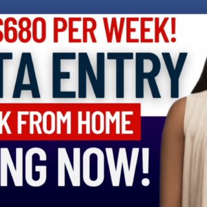 💥URGENT HIRE! 2 Remote DATA ENTRY Jobs at Home| NO PHONE Online Typing Jobs