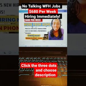 Get Paid WITHOUT Talking: 2023’s Hottest Non-Phone Job Unveiled!#shorts