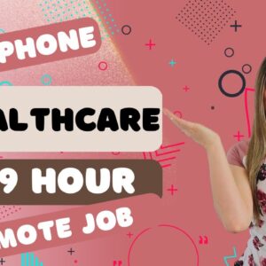 $16.50 To $19 Hour Healthcare NON-PHONE Work From Home Job With No Degree Needed | USA Only